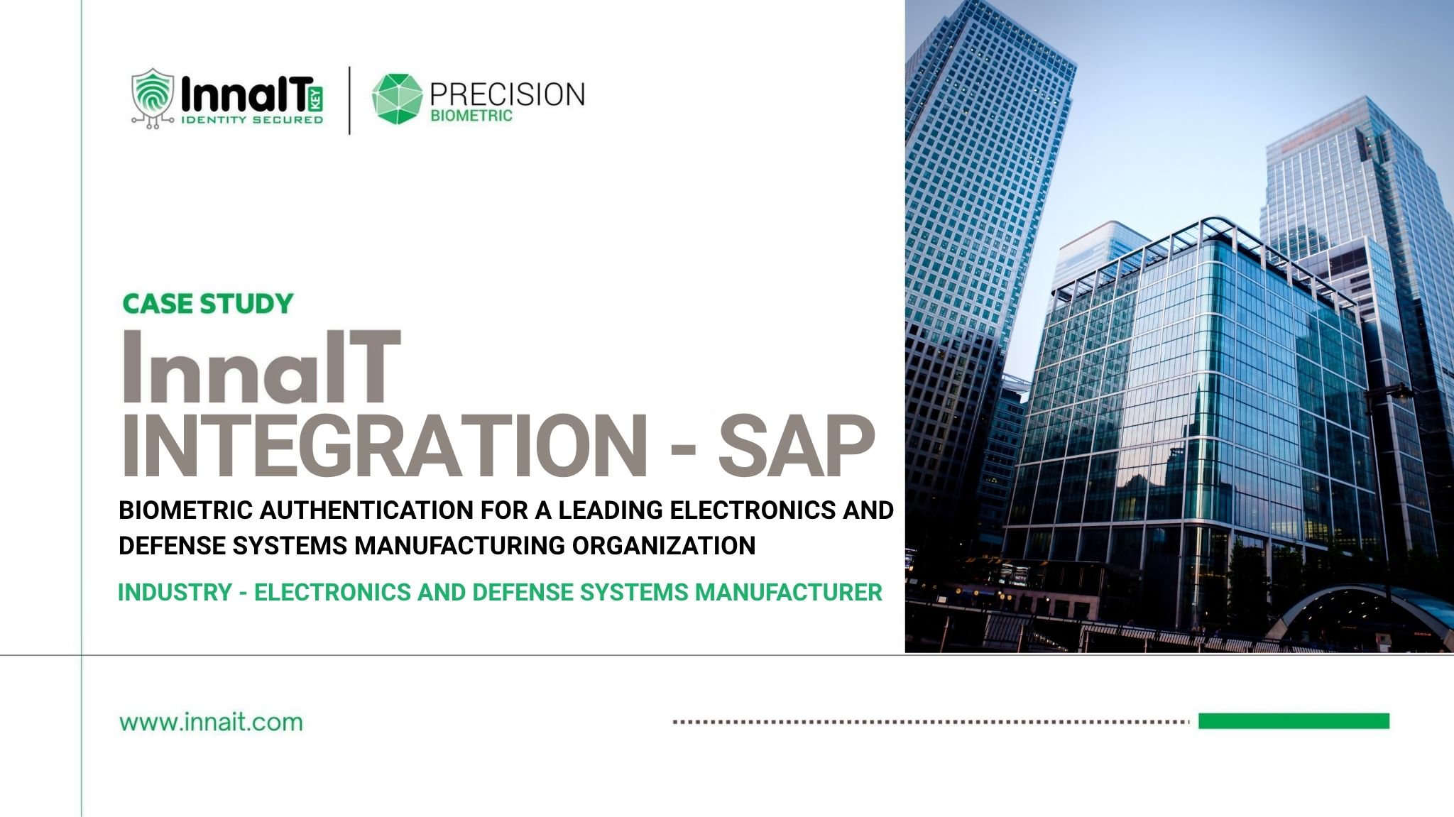 InnaIT Integration for a Leading Indian Electronics and Defence Systems Manufacturing Organisation